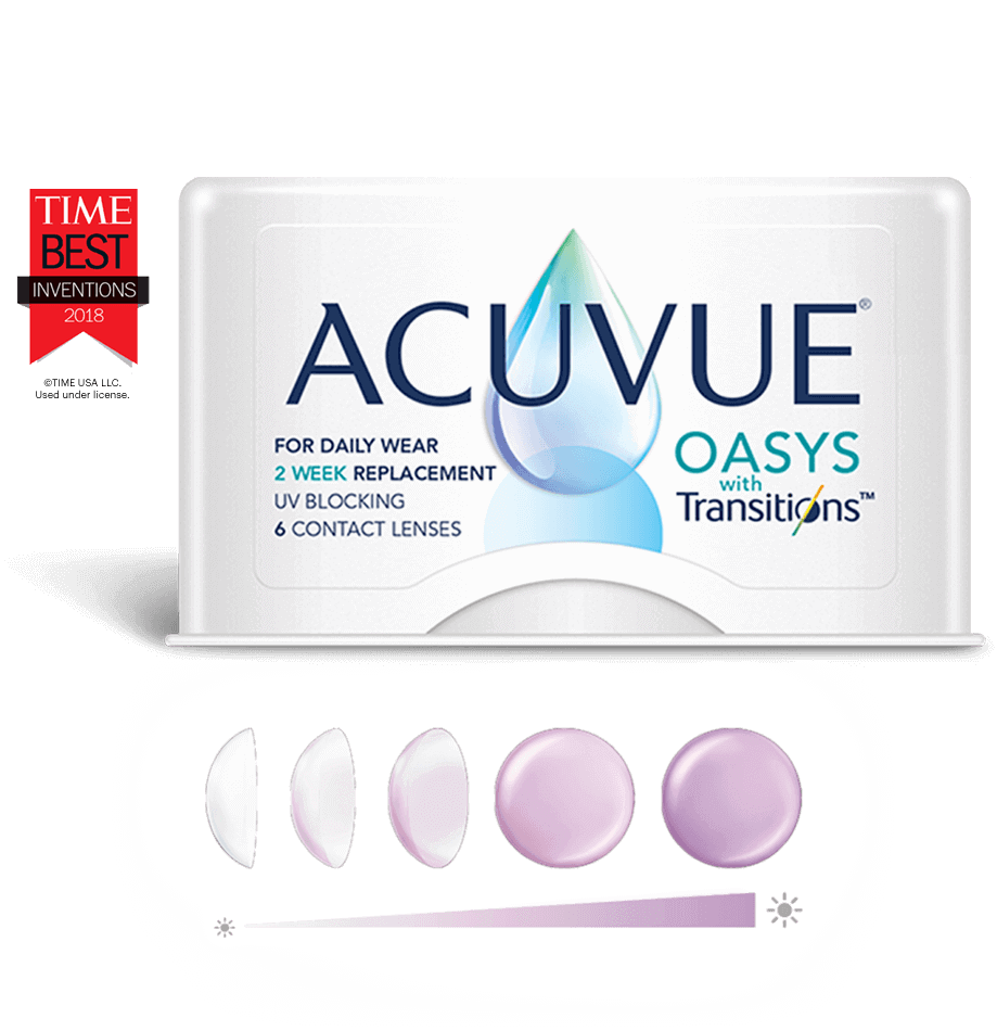 ACUVUE® OASYS WITH TRANSITIONS™ 2WEEK ACUVUE® Singapore